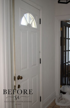 Front Door Inside Before