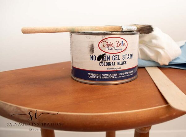 How To Gel Stain Over Stained Wood - Salvaged Inspirations