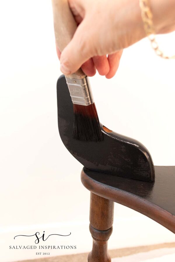 How To Gel Stain Over Stained Wood - Salvaged Inspirations