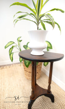 How To Gel Stain Over Stained Wood - Salvaged Inspirations