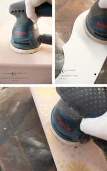 Scuff Sanding Washstand