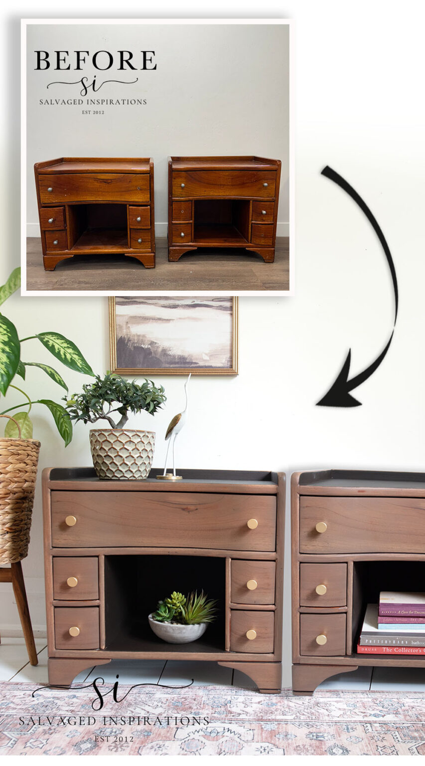 How To Refinish Wood Furniture - Salvaged Inspirations