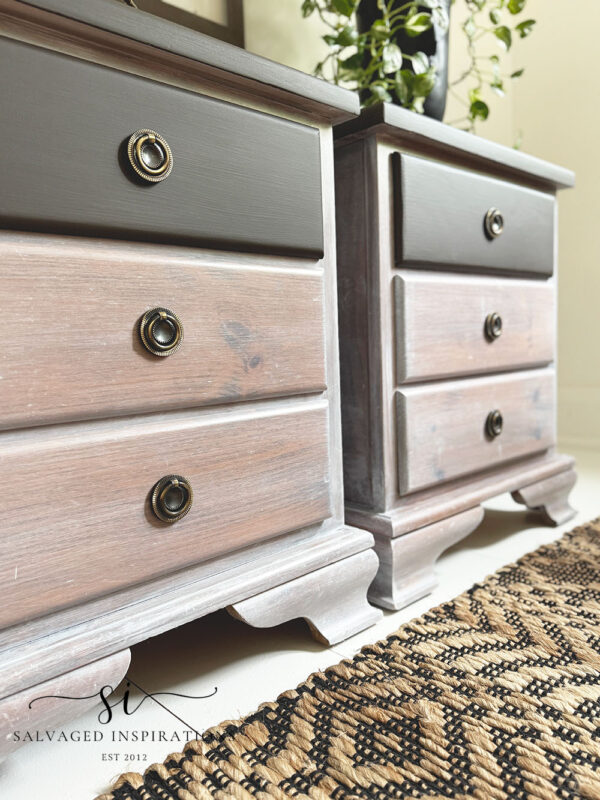 How To Gel Stain Light OVER Dark - Salvaged Inspirations