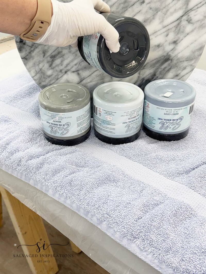 Finding Gray Paint For Plantstand