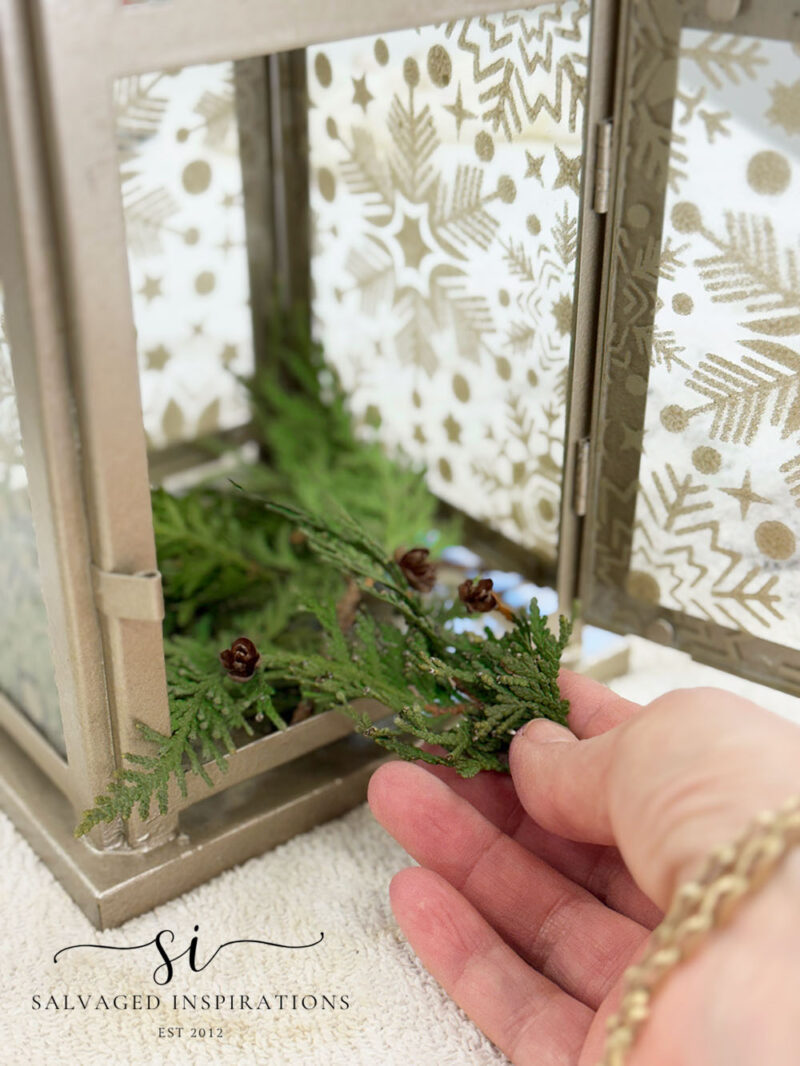 Adding Greenery To Christmas Decor