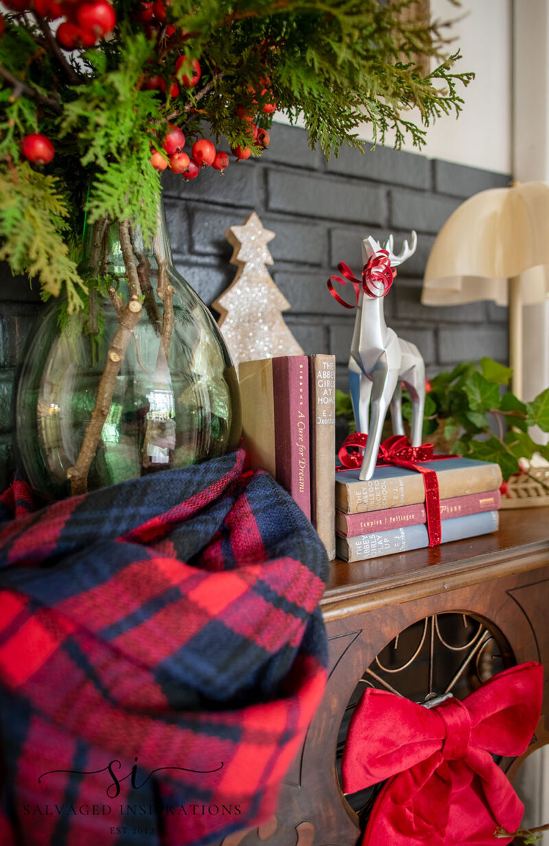 Xmas Table Top Side View