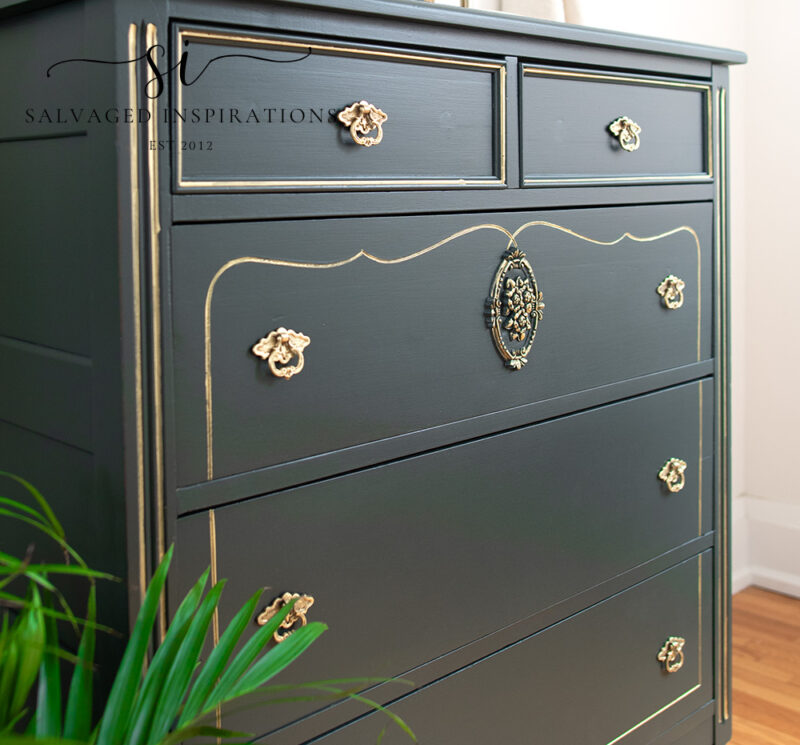 How to Use a Gold Pen on Painted Furniture (Easy DIY Accent) - Salvaged  Inspirations