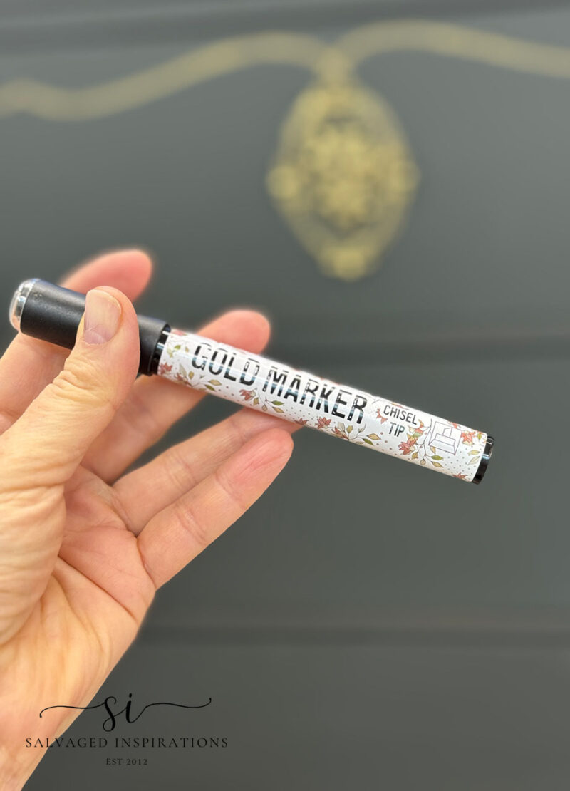 Gold Marker For Pinstriping Furniture