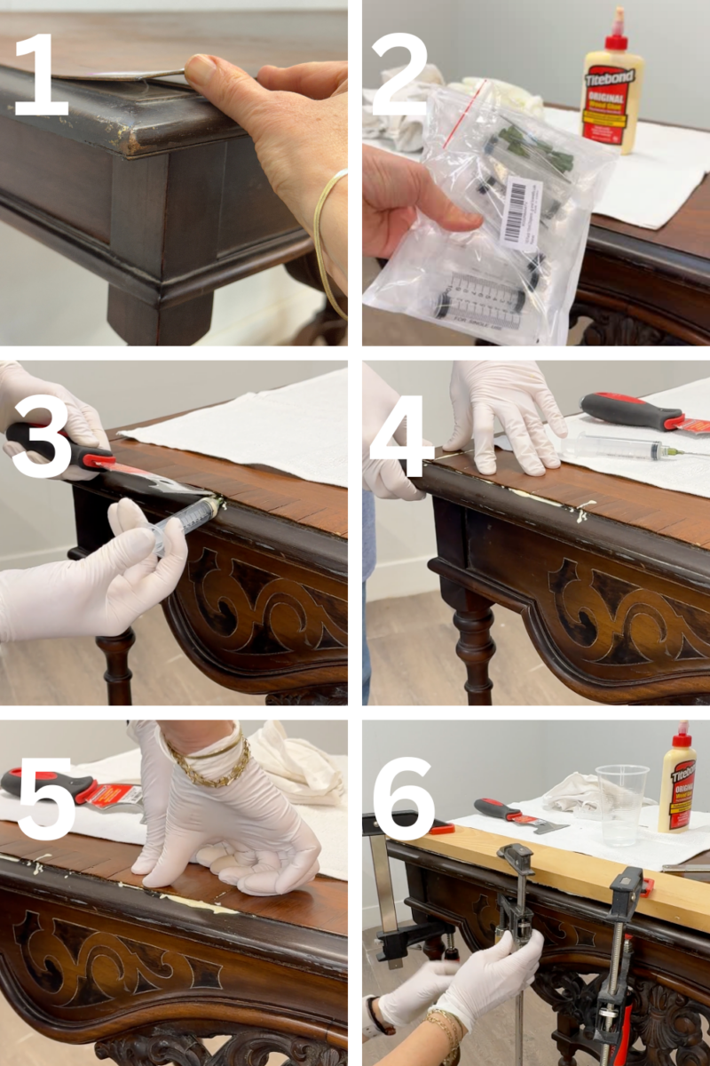 How To Fix Lifting Veneer