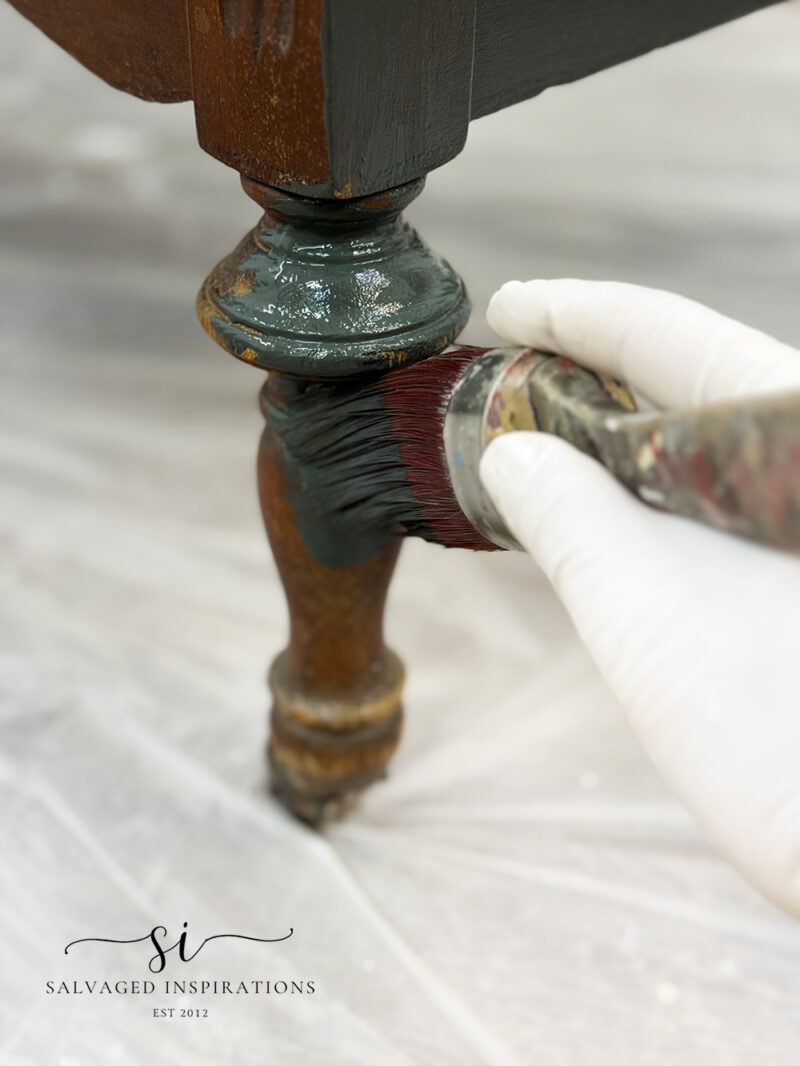 Slap It On Paint Technique to Paint Spindles