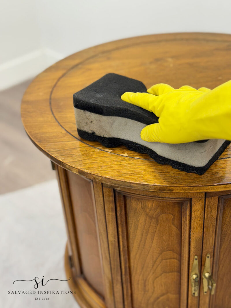 Cleaning Drum Table