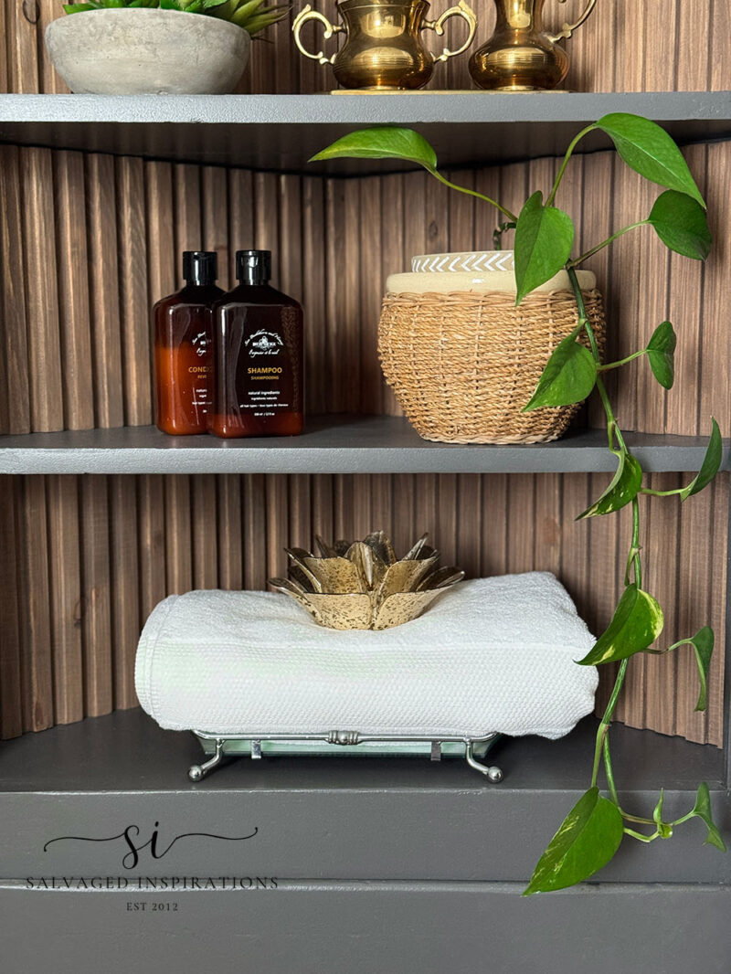 Fluted Boards DIY Cabinet