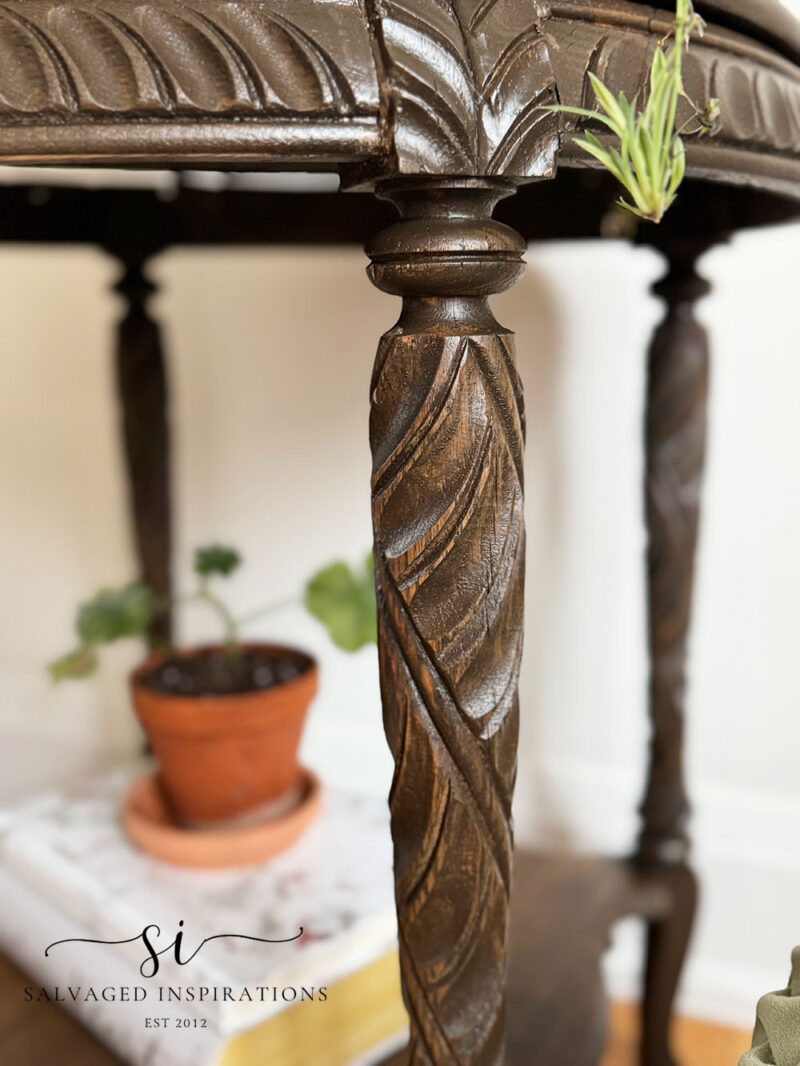 Carved Wood Table Legs