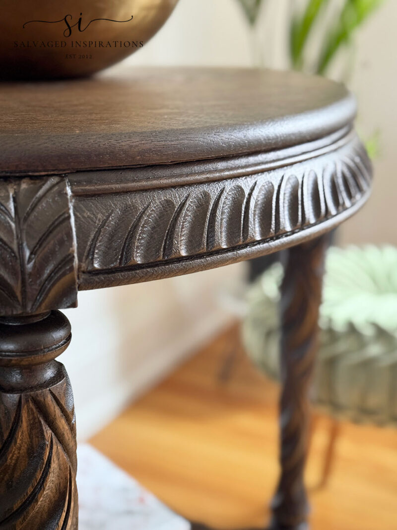 CurbShopped Table Makeover CloseUp