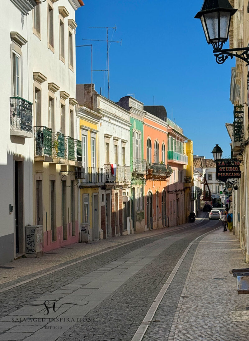 Cobble Side Street in Faro