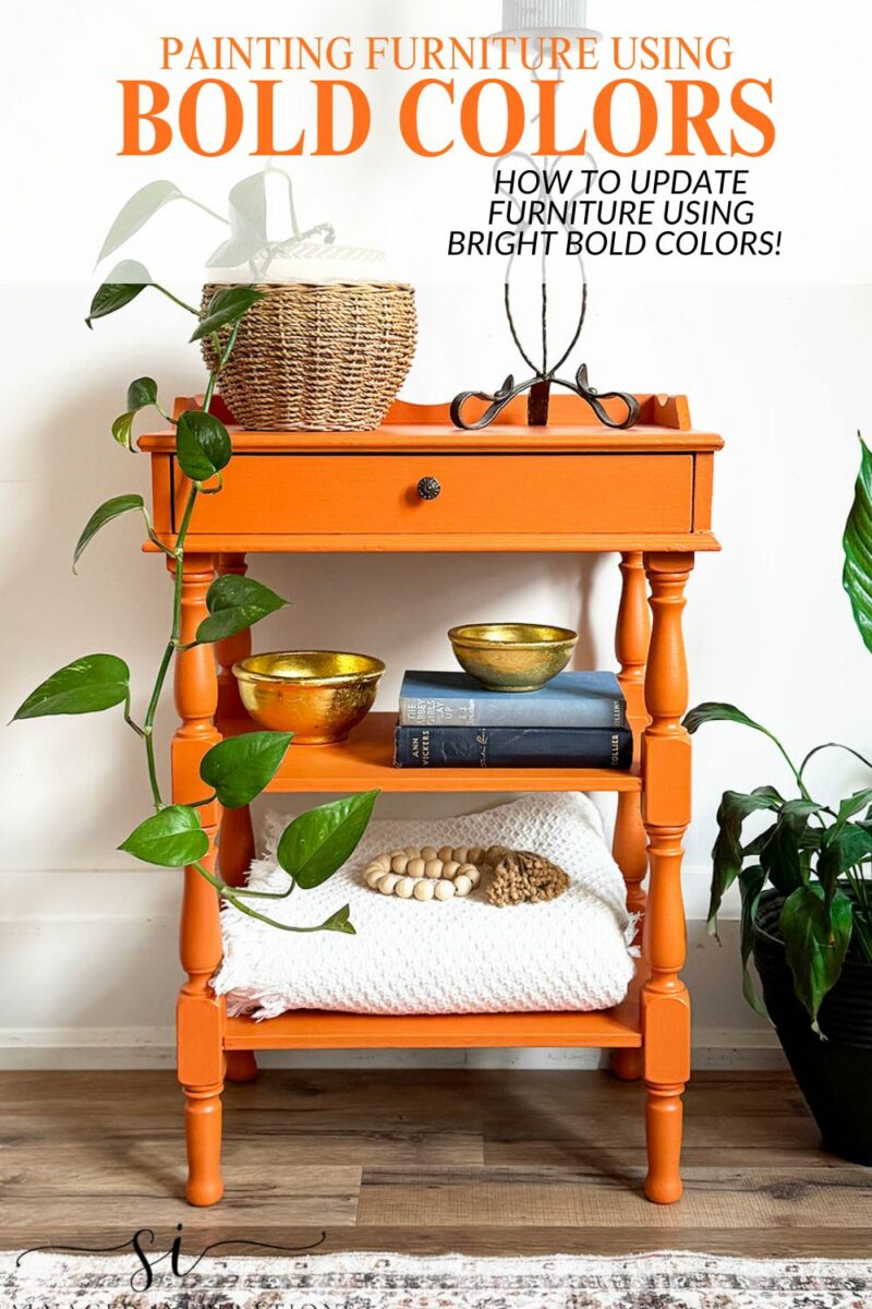 How to Update Furniture Using BOLD Color