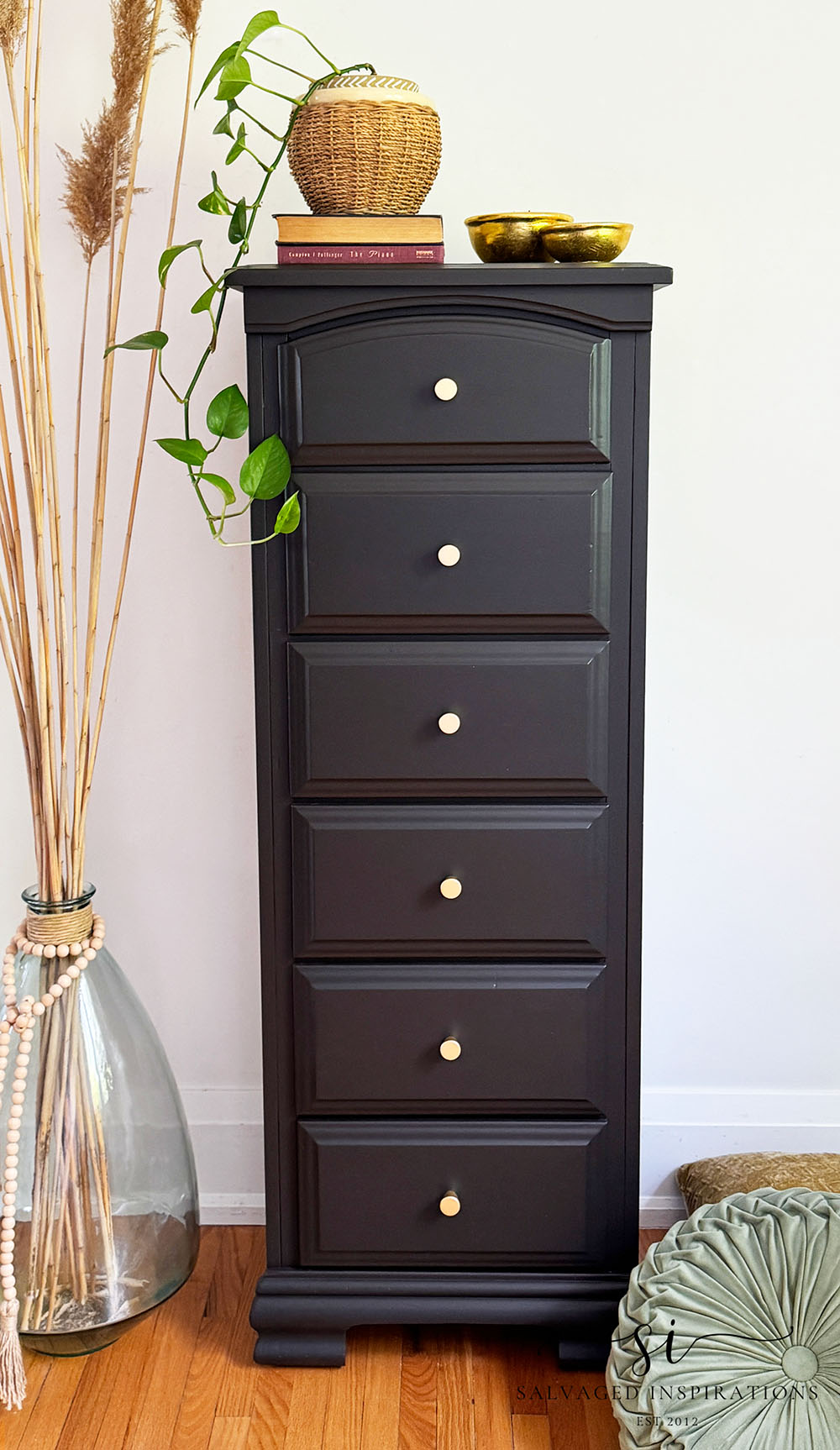 1980s Painted Lingerie Chest Makeover