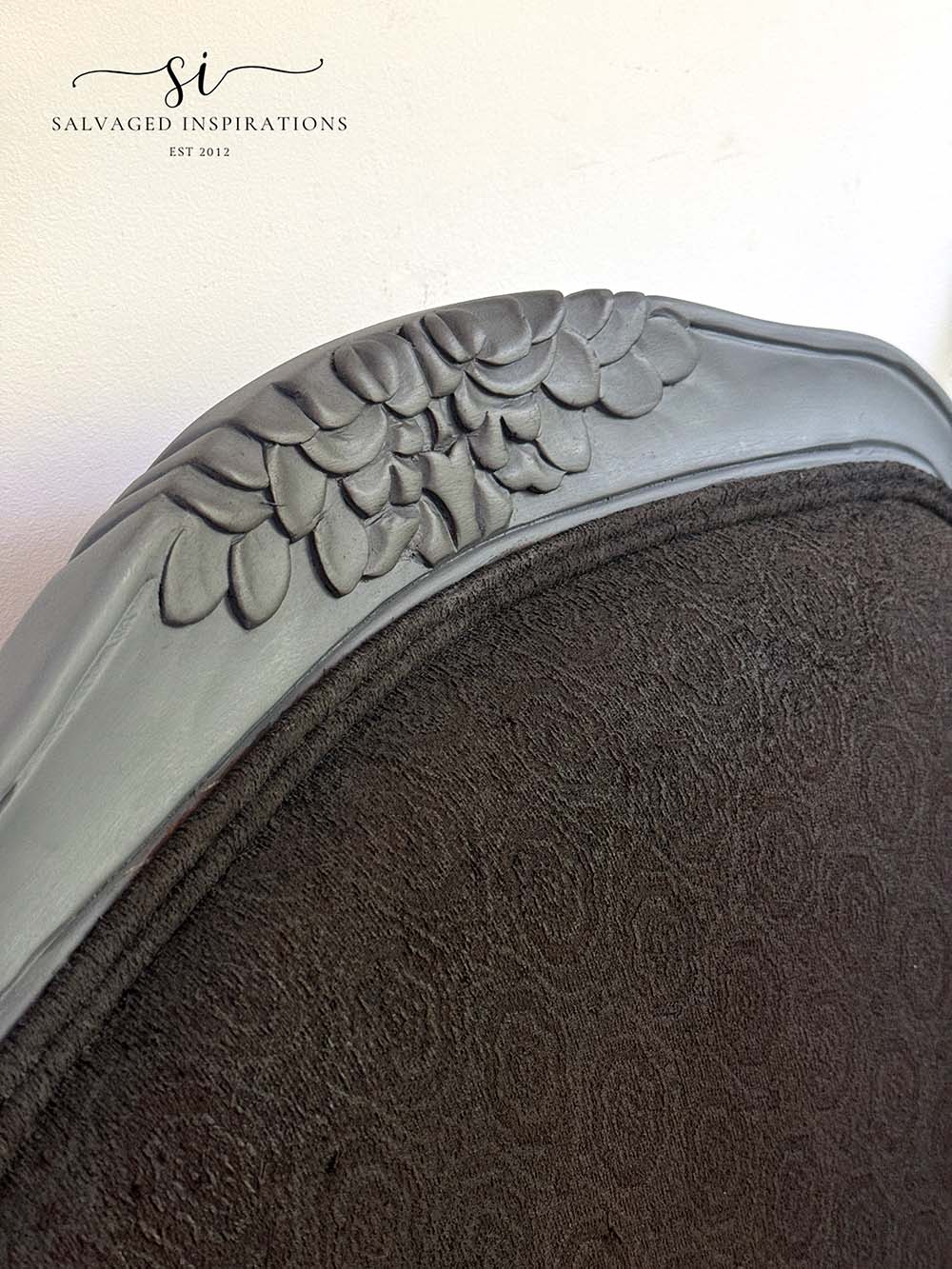 Close Up of Painted Textured Chair Fabric