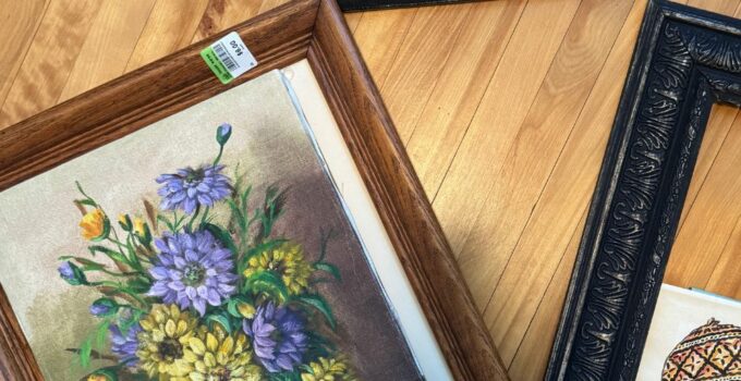 How To Resize Thrift Frames