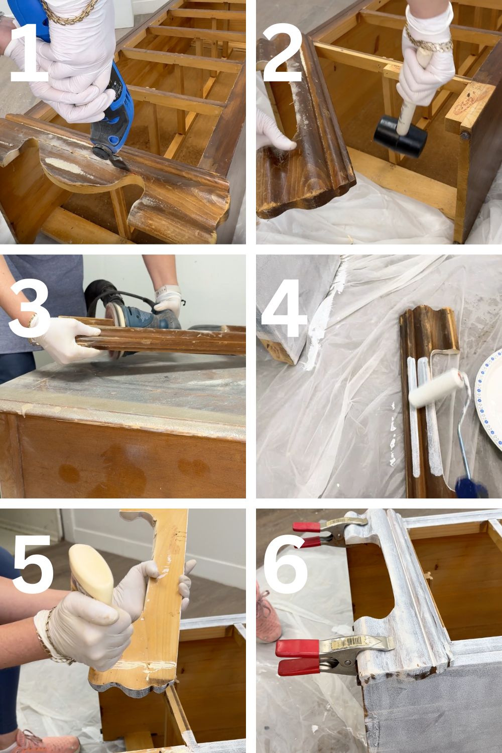 Repairing Skirt on Chest