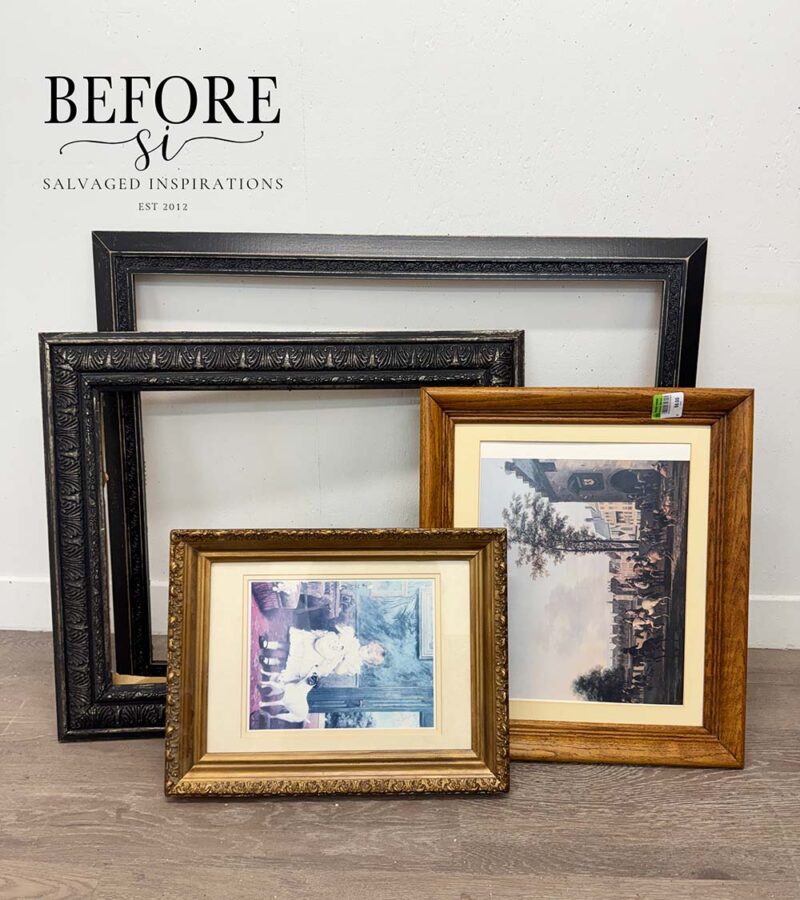 THRIFT STORE FRAMES BEFORE