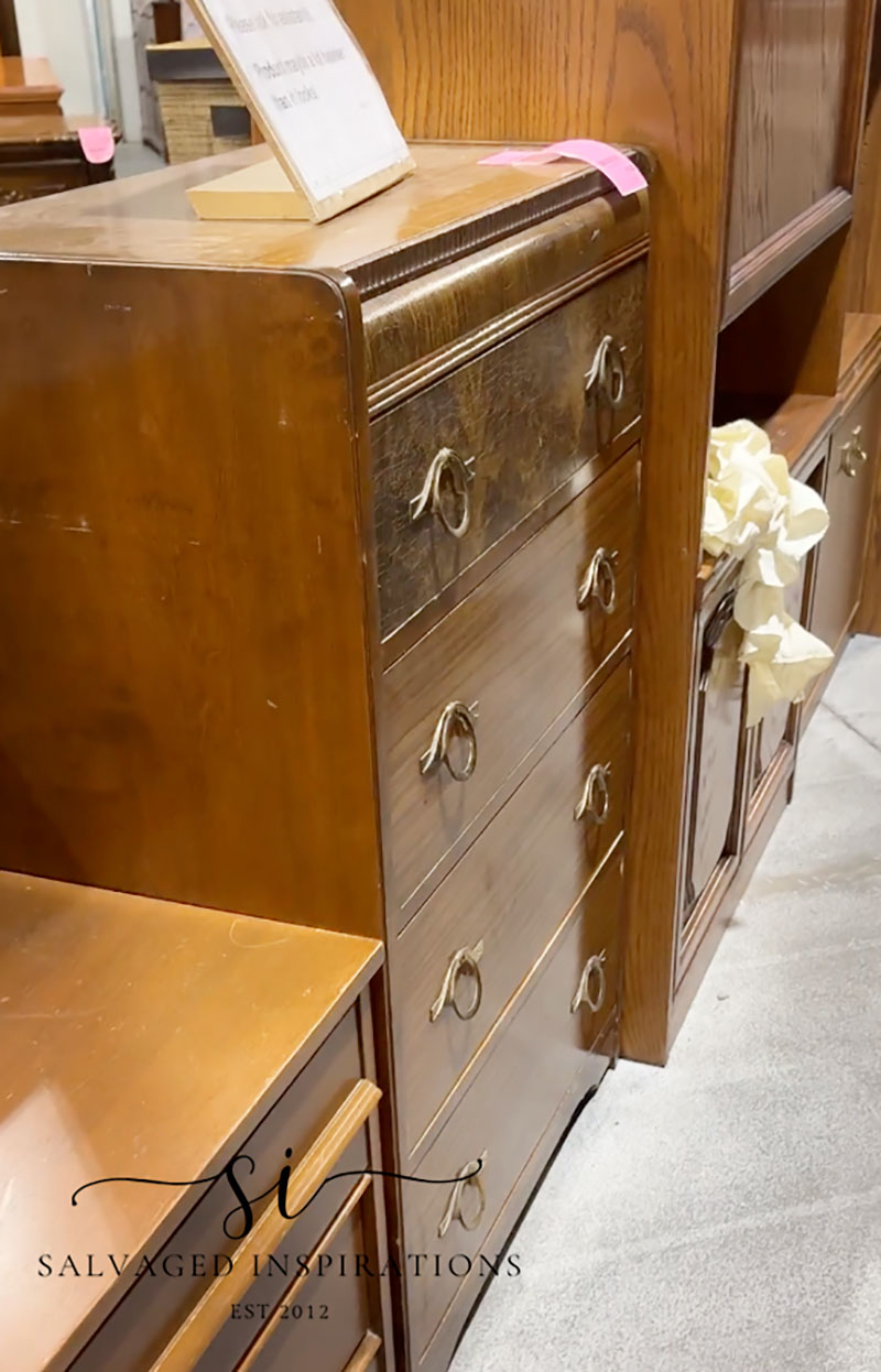 $10 Restore Waterfall Dresser