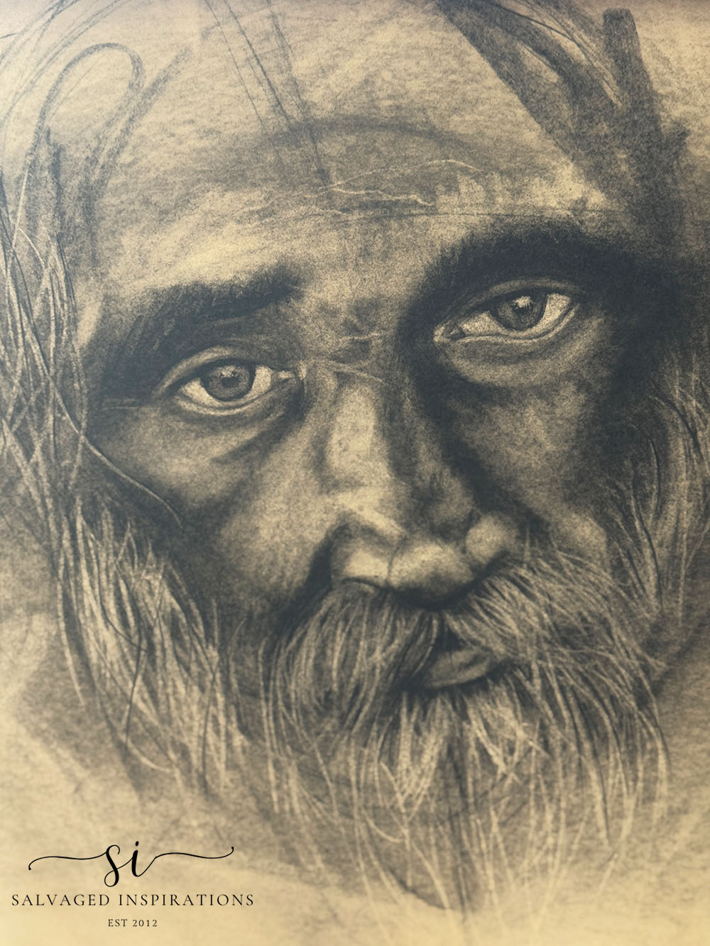 Man In Charcoal - Salvaged Inspirations