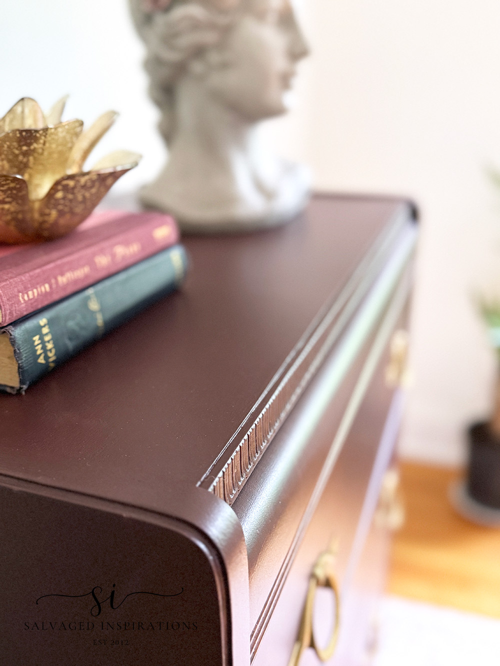 Smooth Painted Dresser Top