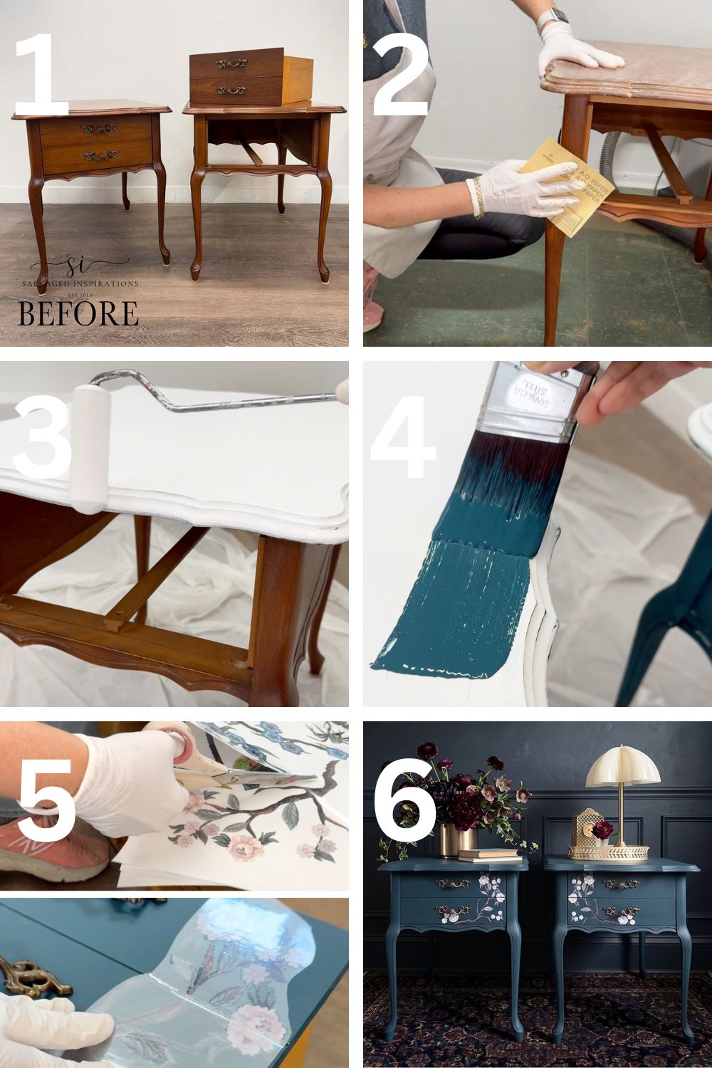 Basic Tools French Provincial Table Makeover