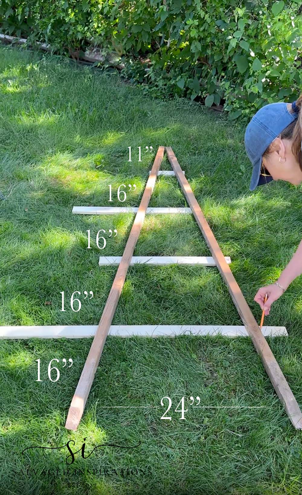 Measurements for DIY Obelisk