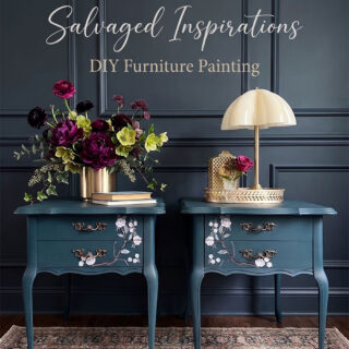 Salvaged Inspirations Painted FP Tables AI bckgrnd 1