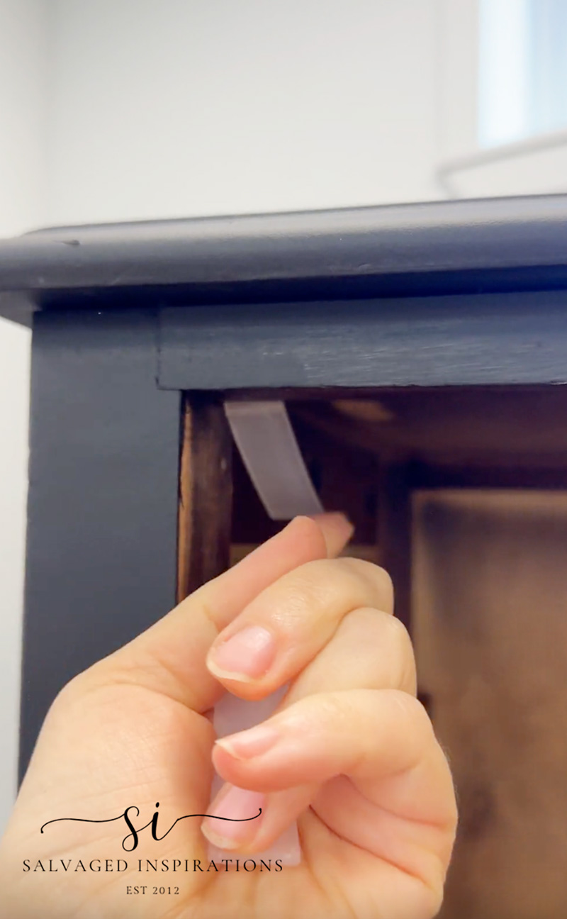 Installed Drawer SToppers
