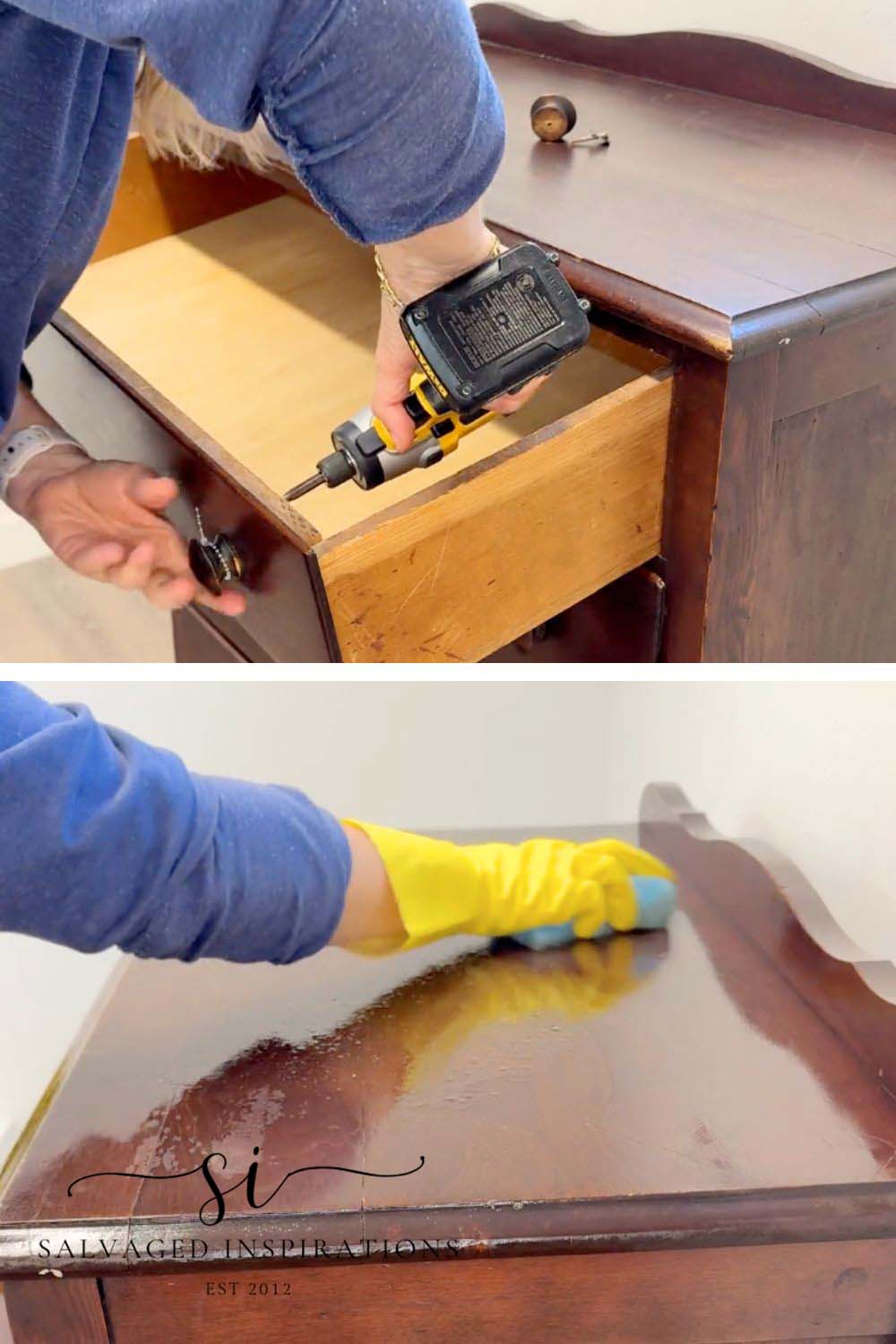 Prepping Tallboy Mission Dresser For Paint