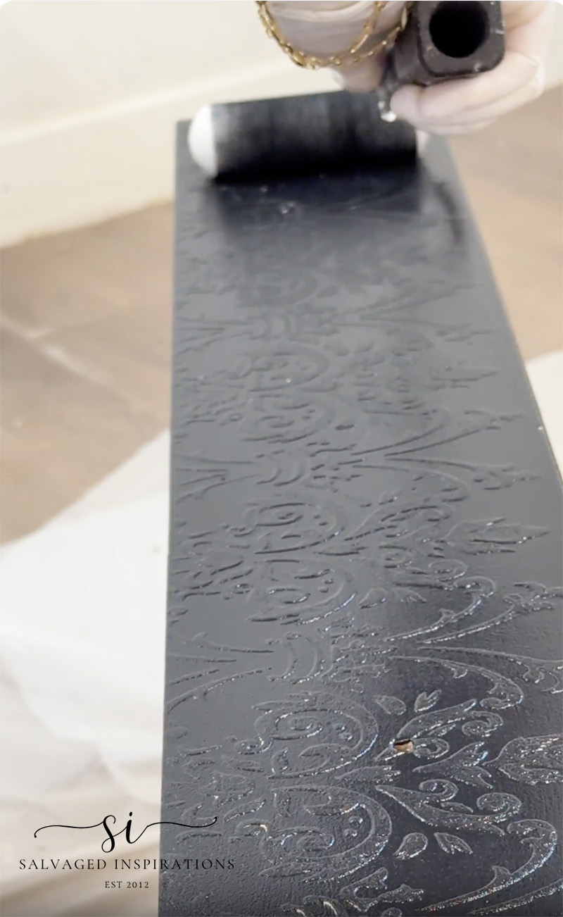 Rolling Applied Paint For A Smooth Finish