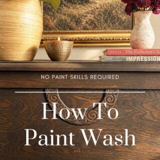 How To Create A GORGEOUS Paint Wash in 3 Easy Steps