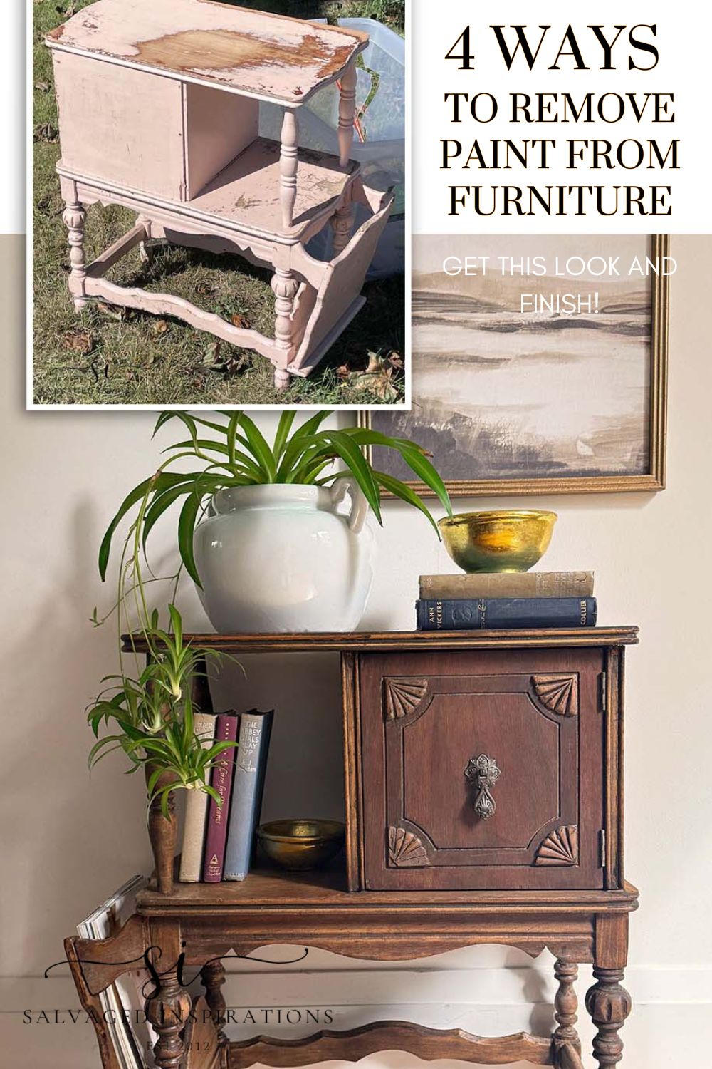4 Ways To Remove Paint From Wood Furniture PIN