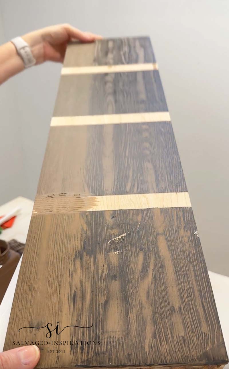 Test Board For Faux Wood Finish