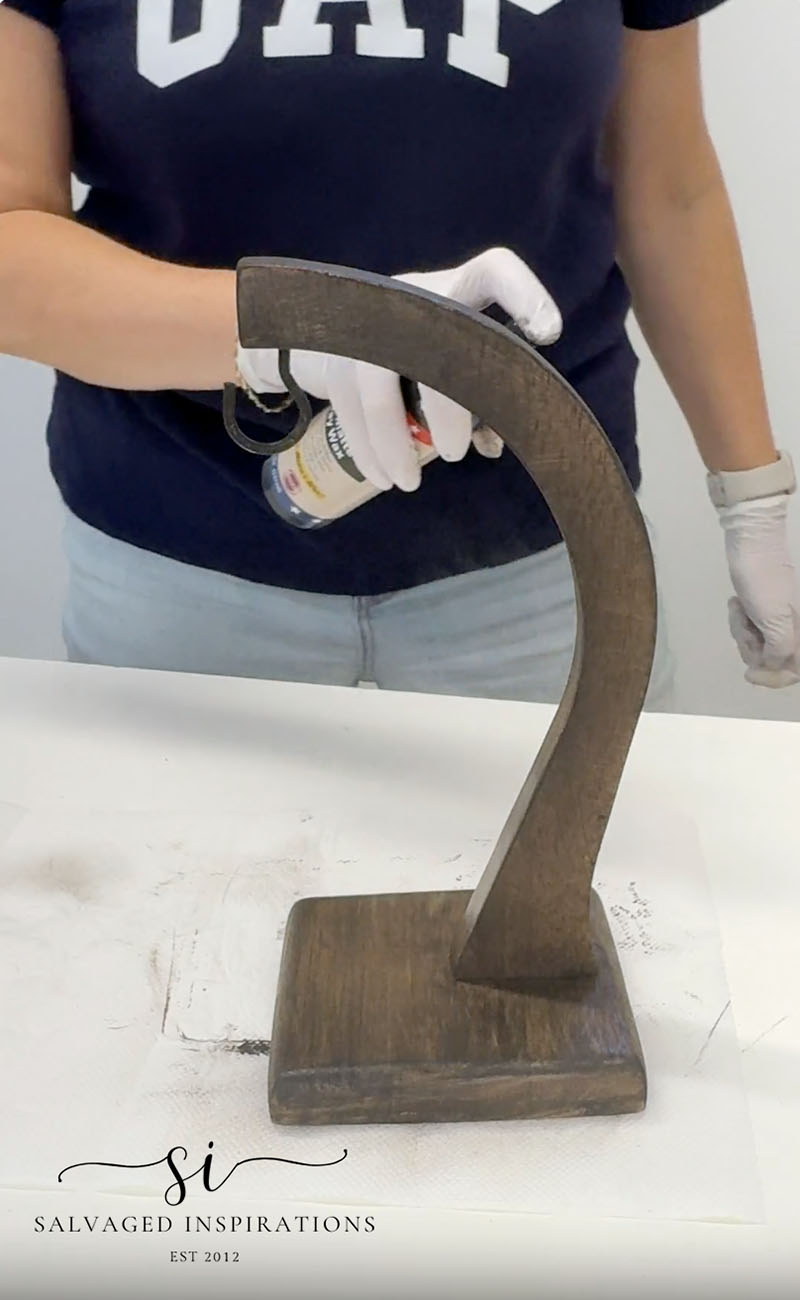 spray waxing banana holder